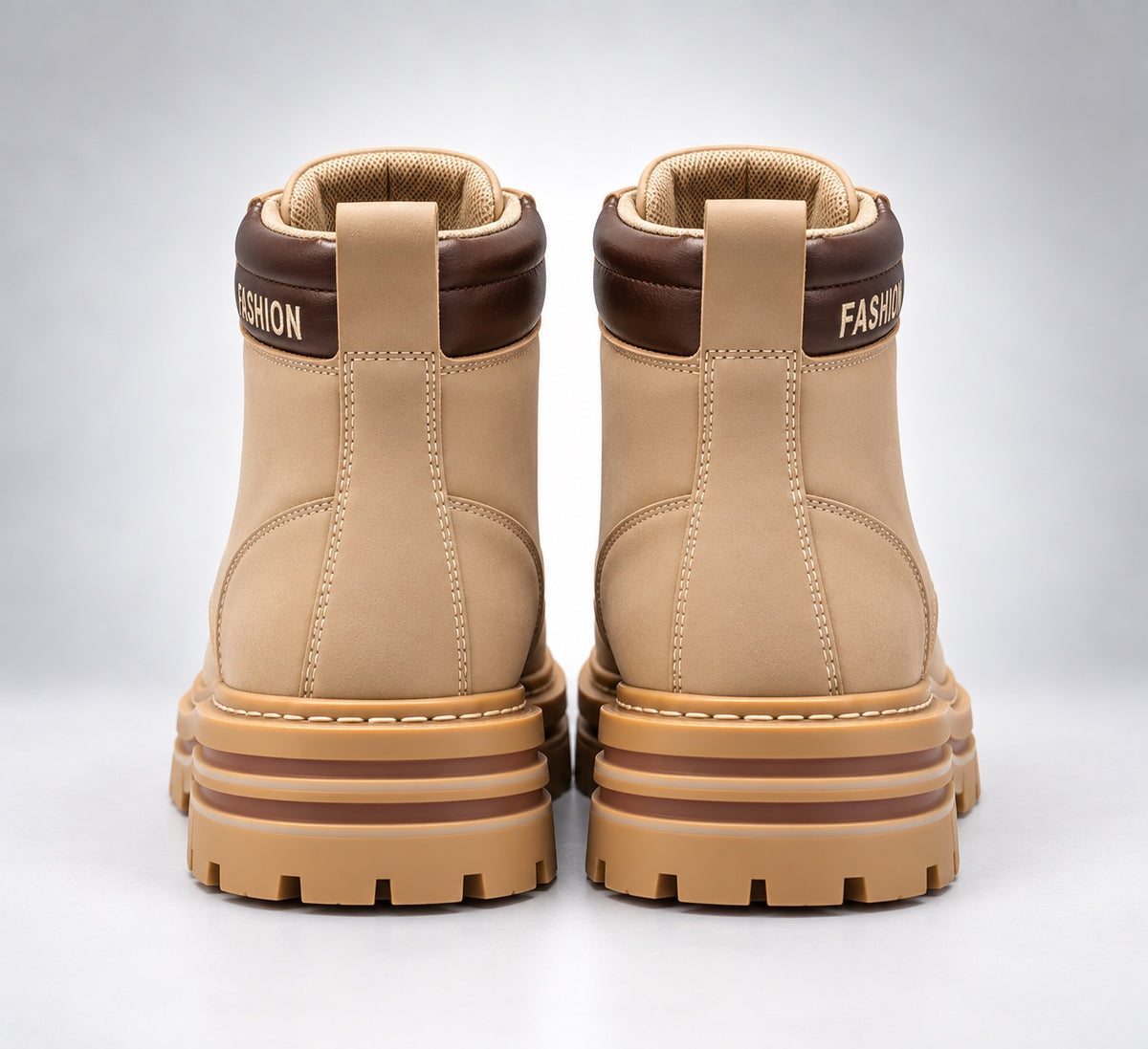 Ridge Urban Boots beige espalda