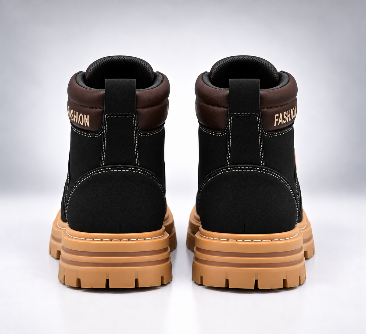 Ridge Urban Boots negro espalda
