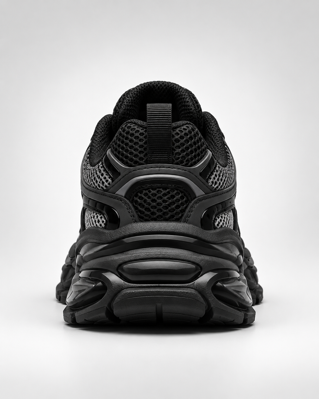 VRS Urban Motion Sneakers negro - vista trasera [vrs-color:negro]