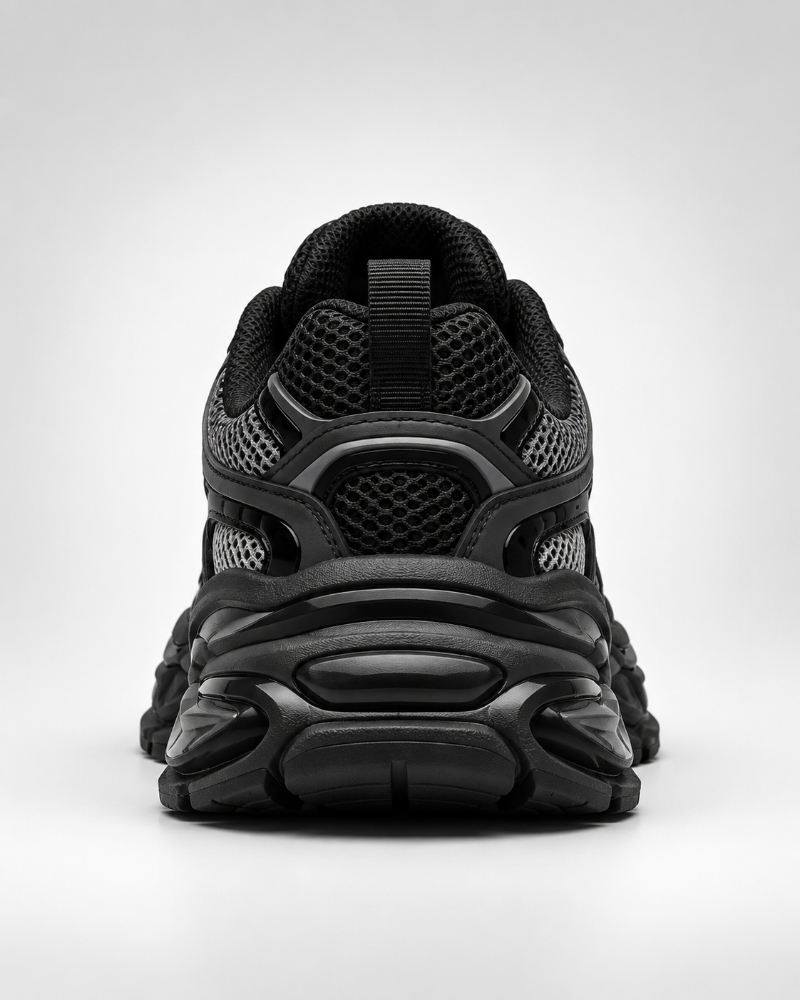 VRS Urban Motion Sneakers negro - vista trasera [vrs-color:negro]