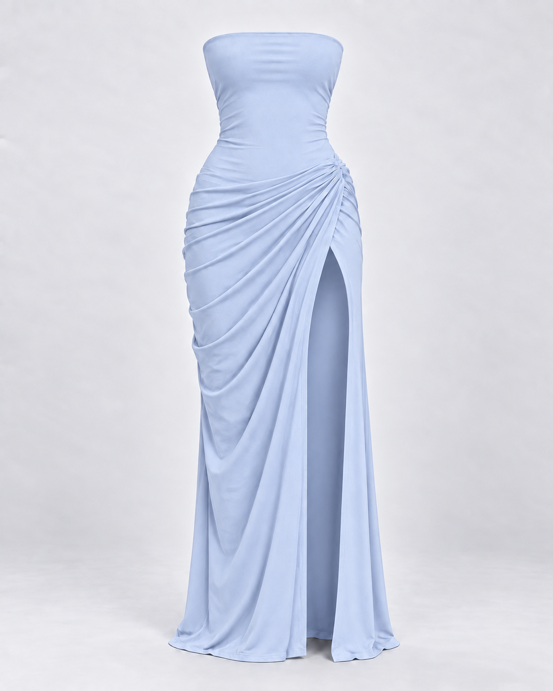 Vestido Santorini Drape azul turquesa - imagen 1 de 6