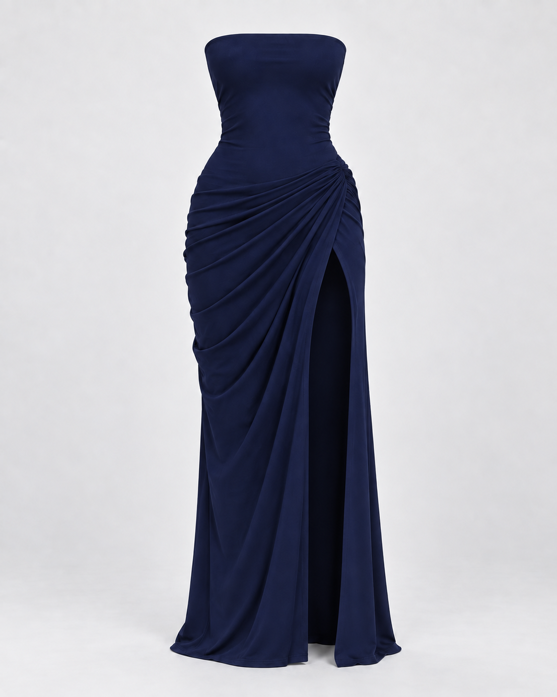 Vestido Santorini Drape azul marino - imagen 1 de 6