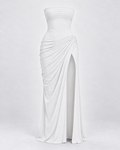 Vestido Santorini Drape blanco - imagen 1 de 6