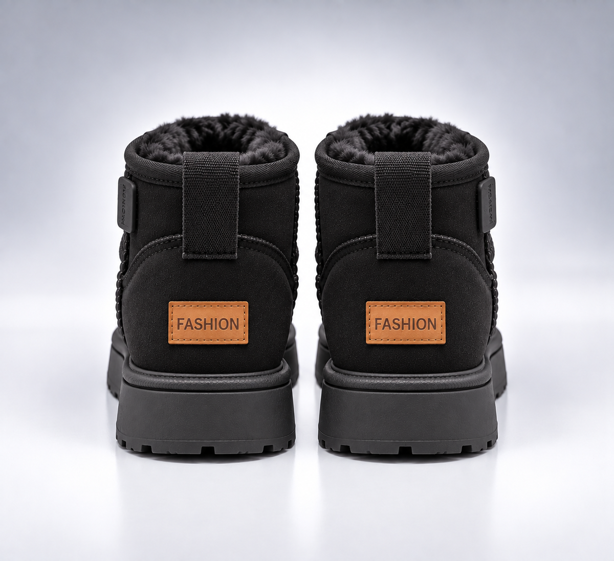 Botines Aspen Soft negro espalda